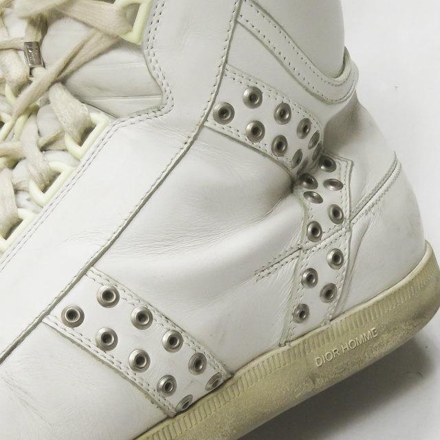 ディオールオム Dior HOMME イタリア製 04SS STRIP期 スタッズ レザー