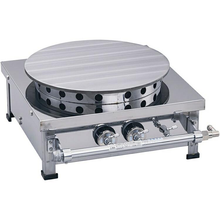 ガス式 クレープ焼器 SGC-400 LPガス用 GKT-85 メーカー直送品 代引き