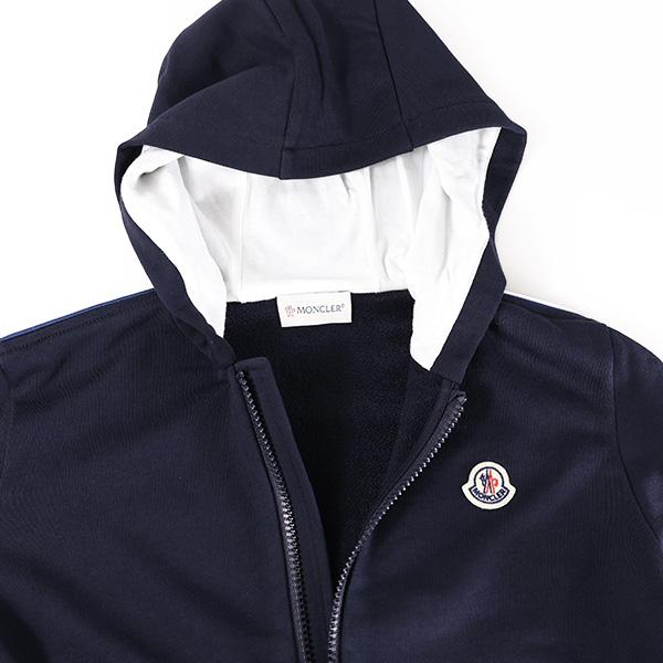 MONCLER（モンクレール） Logo Patch Zip up Cardigan ジップアップ