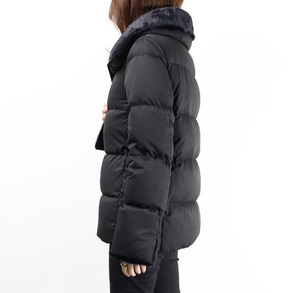 HERNO（ヘルノ） Fur Down Jacket ダウンジャケット フェイクファー