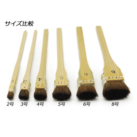 すり込み刷毛 3号 9mm【メール便対応】 [協進エル] レザークラフト工具