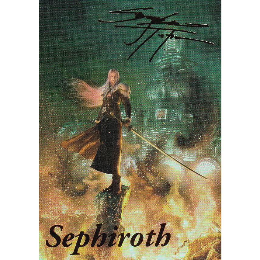 箔押しサイン] 1-102 セフィロス/FF7R (シークレット) 】 ファイナル