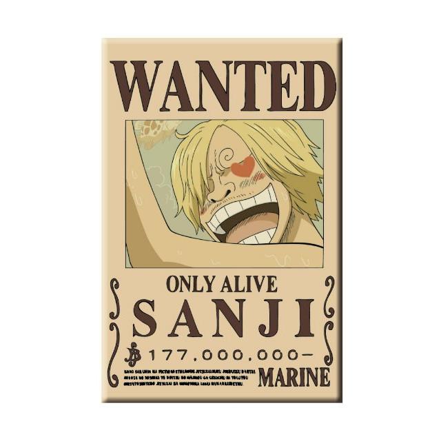 サンジ】ワンピース 手配書缶バッジ : トレカショップ LEAD. - 通販