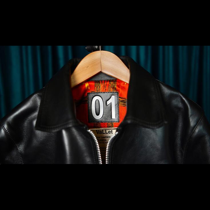 VaLLet 本革 シングルライダースジャケット メンズ ヴァレット