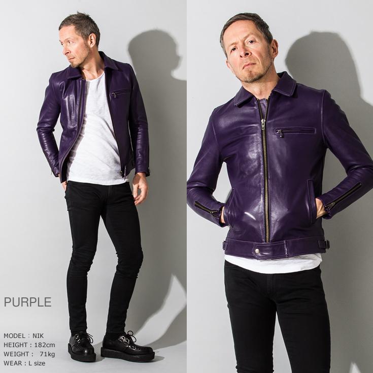 Liugoo Leathers 【50%OFFクーポン】Liugoo Leathers 本革 UK襟付き