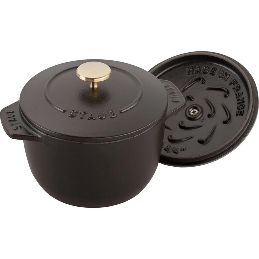 ラ ココット de GOHAN ストウブ staub ブラック S 12cm ご飯鍋 1合