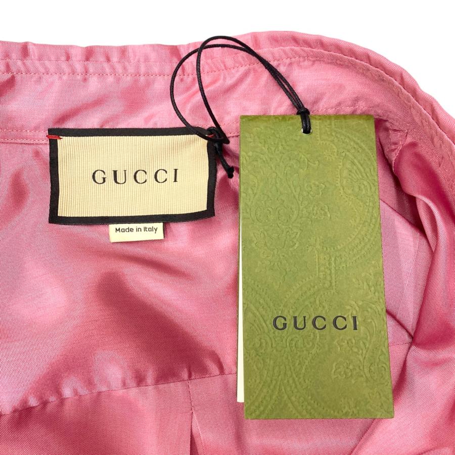 GUCCI（グッチ） 長袖 アセテート コットン シャツ 723821 ZAC30 46