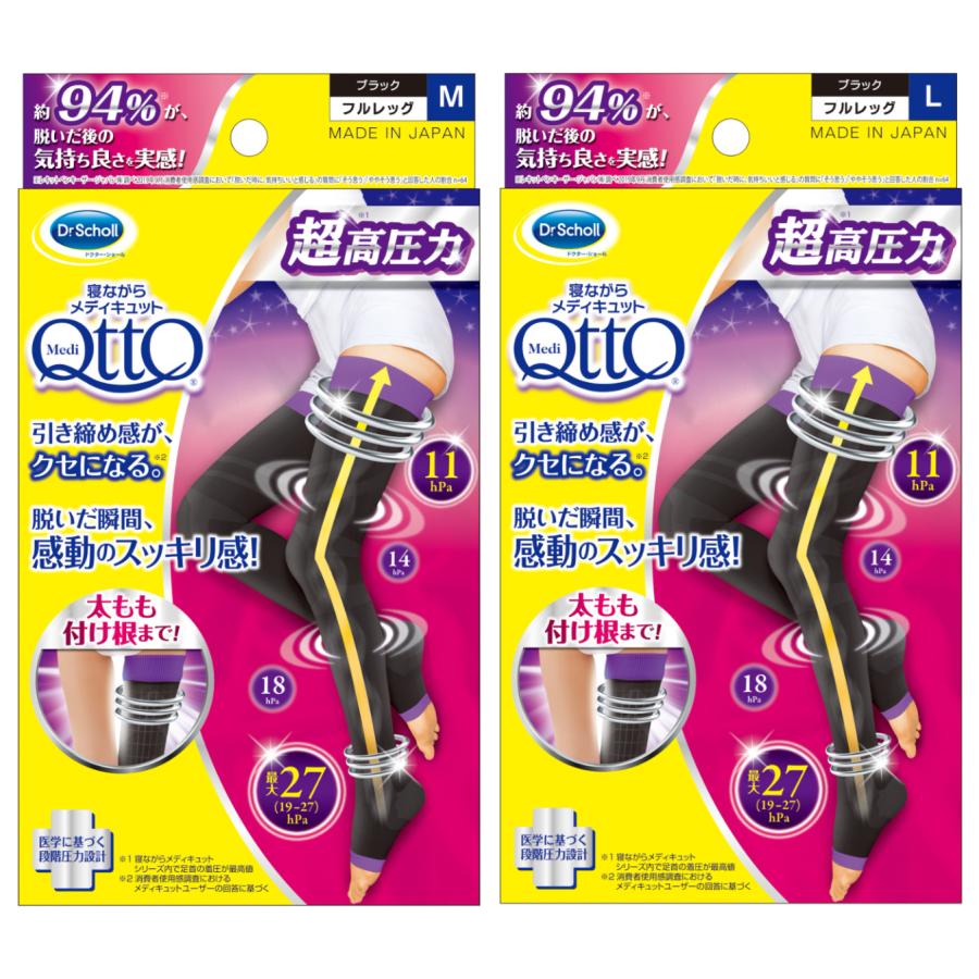 メディキュット（MediQttO） 着圧ソックス 着圧レギンス 太もも 寝