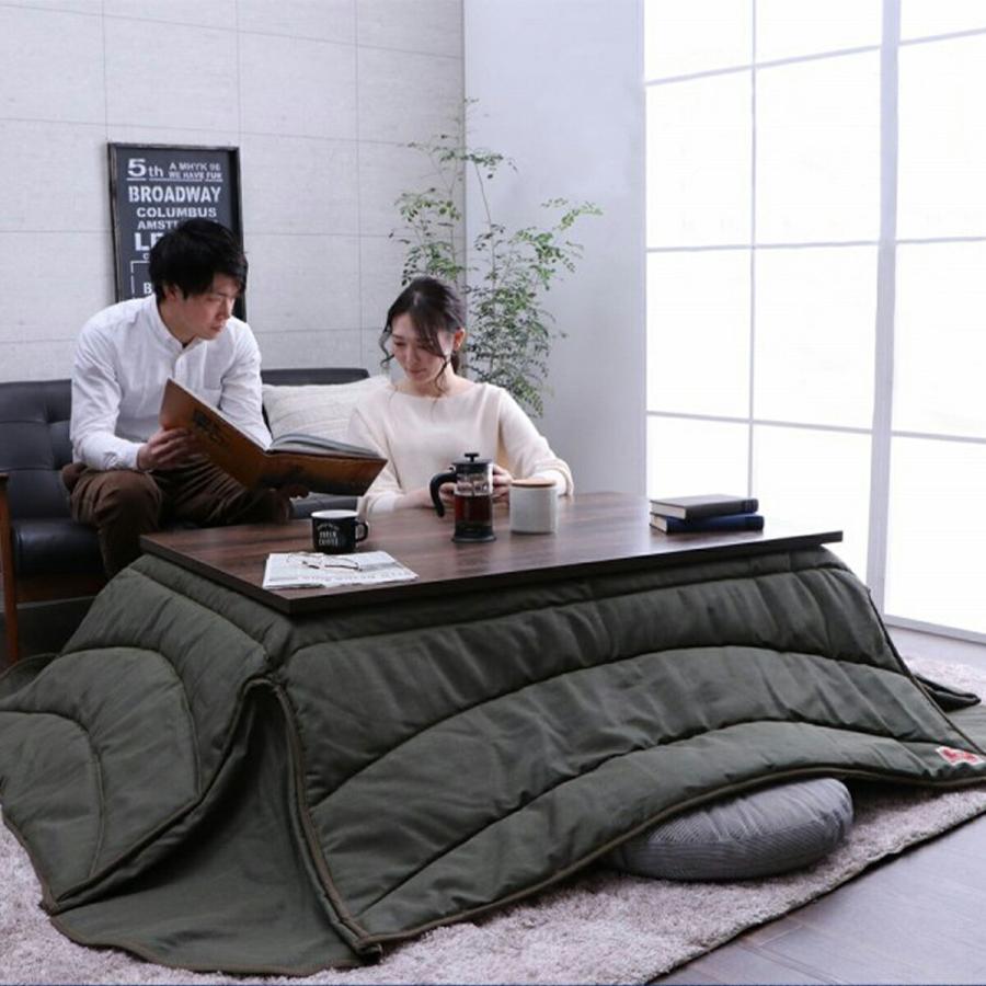イケヒコ こたつ掛け布団 190×230cm 国産 デニム 省スペース おしゃれ