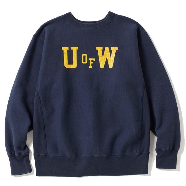 REVERSE WEAVE Champion TRUE TO ARCHIVES CREW NECK SWEAT c3-y020
