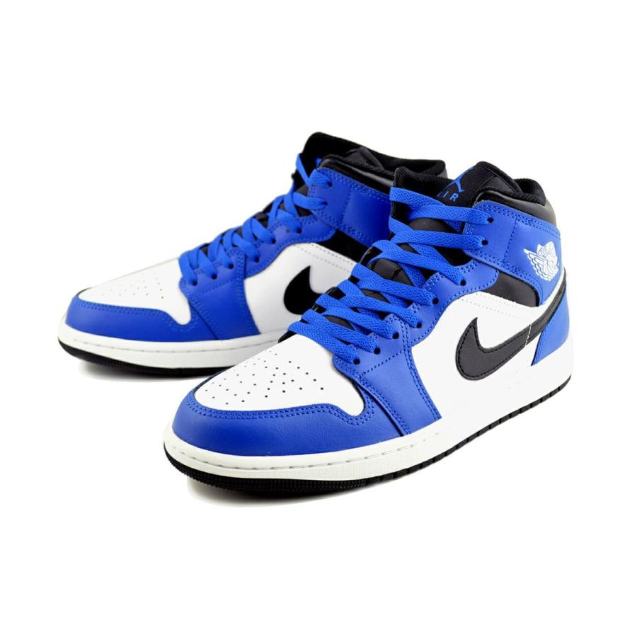 エア ジョーダン 1 NIKE AIR JORDAN MID game royal/black-white