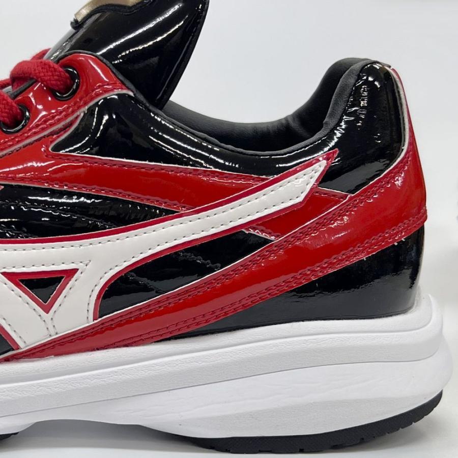 MIZUNO（ミズノ） 【サイズ交換送料無料】ブラック×レッド 野球