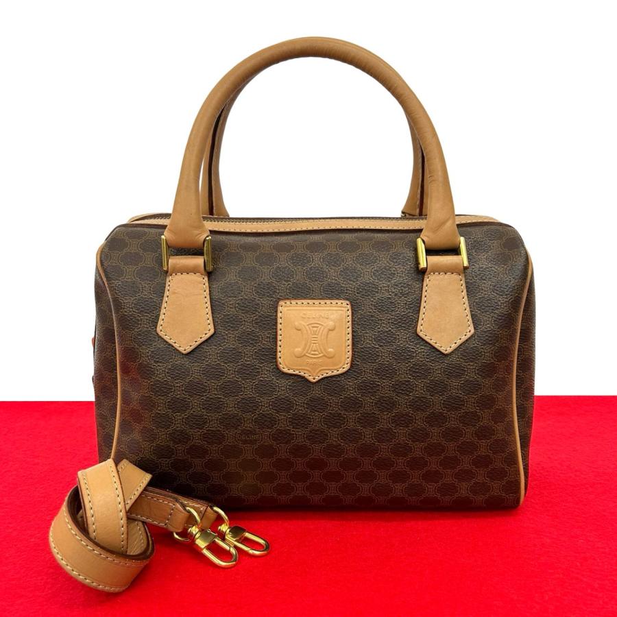 CELINE（セリーヌ） 極 美品 ヴィンテージ マカダム ブラゾン 柄