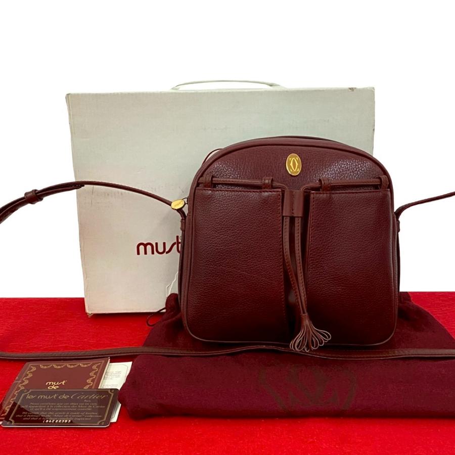 Cartier（カルティエ） 極 美品 保存箱 保存袋付き レザー 本革 ミニ