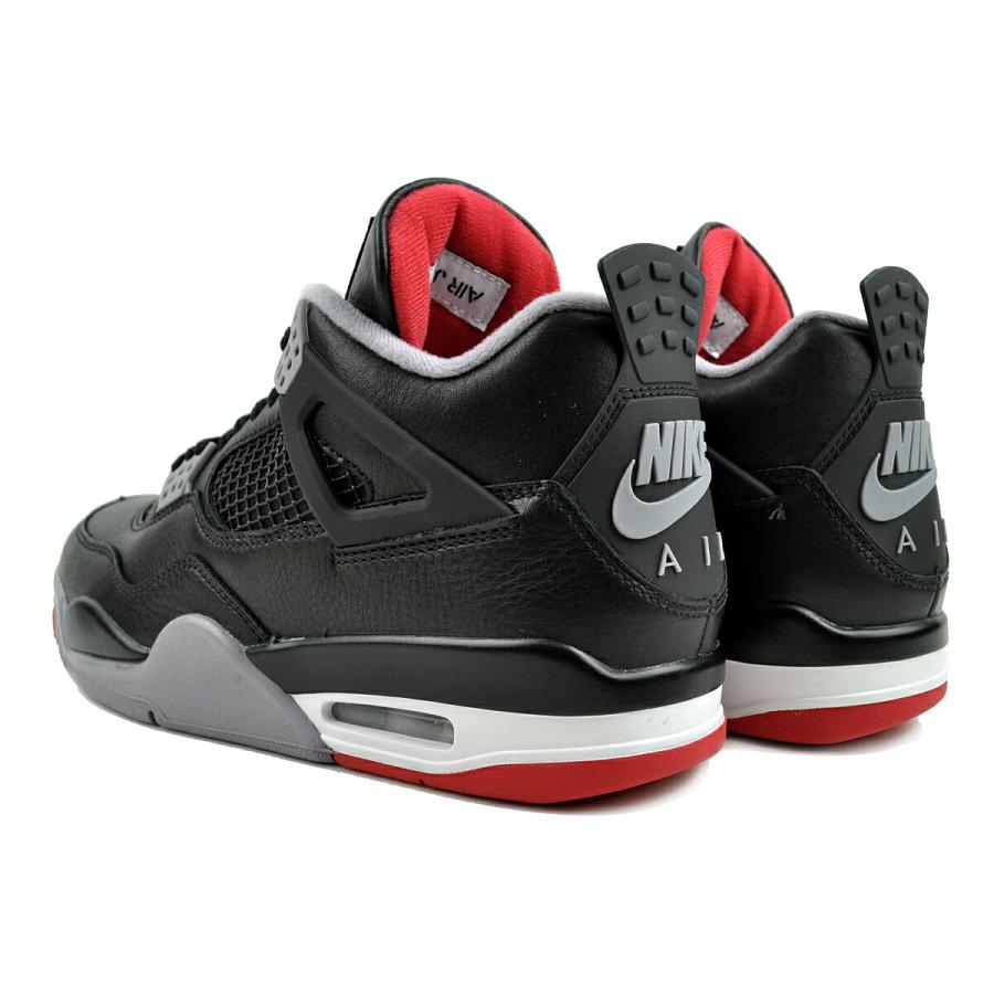 NIKE（ナイキ） エアジョーダン 4 レトロ ブラック ファイヤーレッド