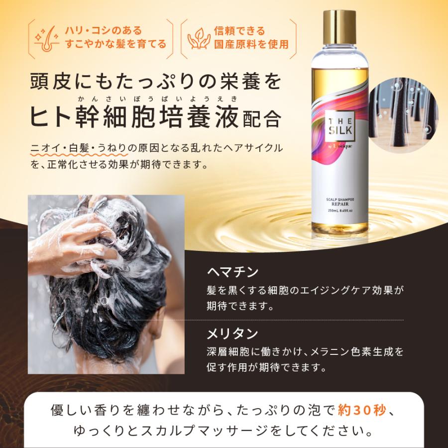 THE SILK（ザ シルク） シャンプー トリートメント 2本セット アミノ酸