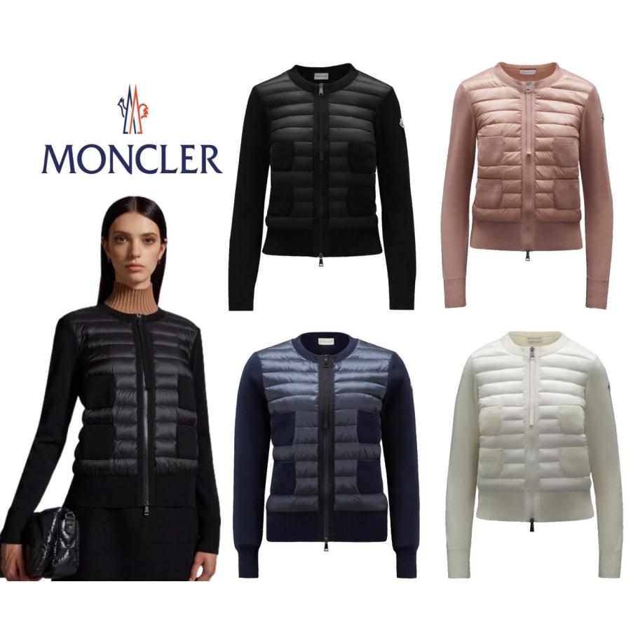 MONCLER（モンクレール） PADDED WOOL CARDIGAN ウールカーディガン