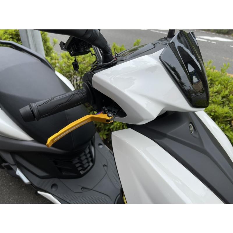 KN企画 AR APEXX 調整式ブレーキレバー左右セット（ブラック