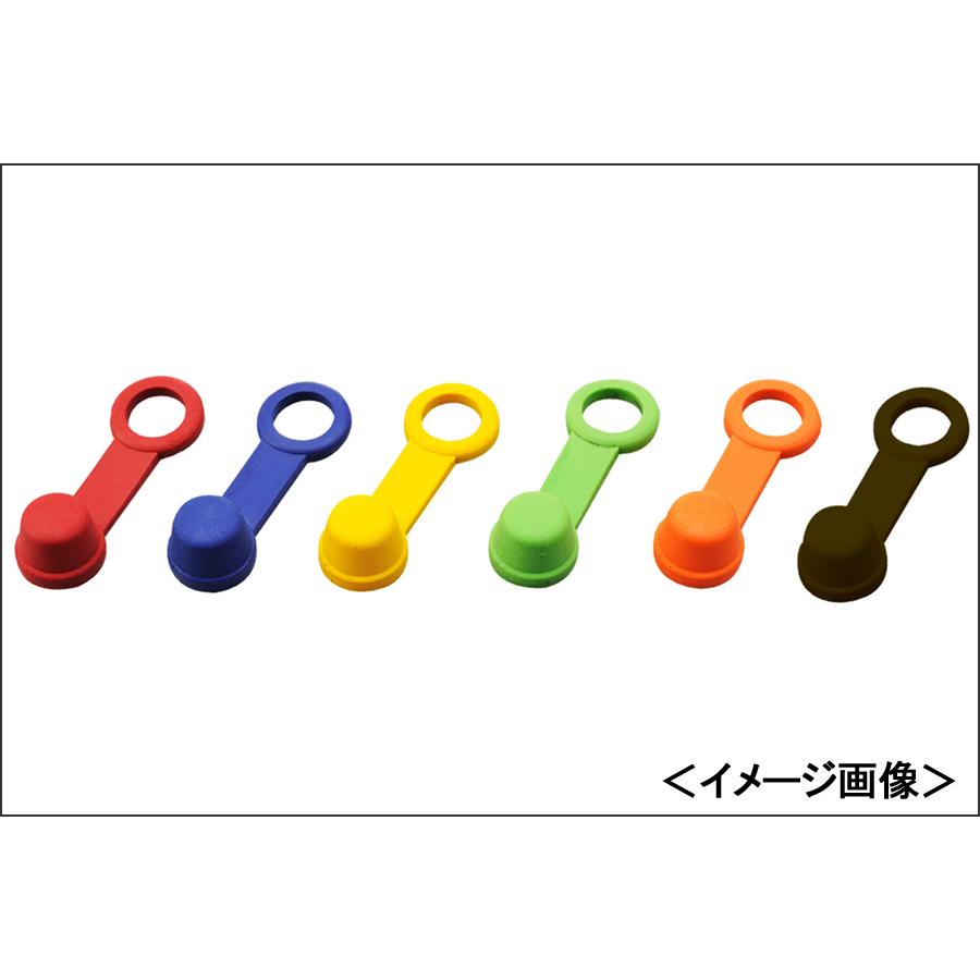 DAYTONA（デイトナ） ブリーダーラバーキャップ（レッド）（4個入り