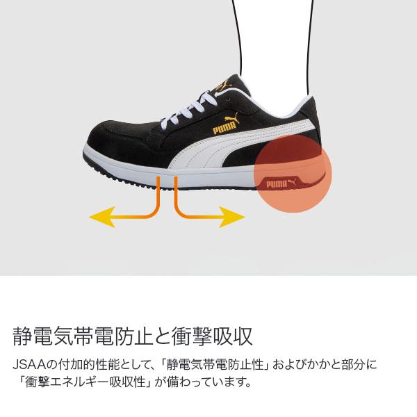 PUMA（プーマ） 安全靴 ヘリテイジ アイコニック イエロー（64.200.0