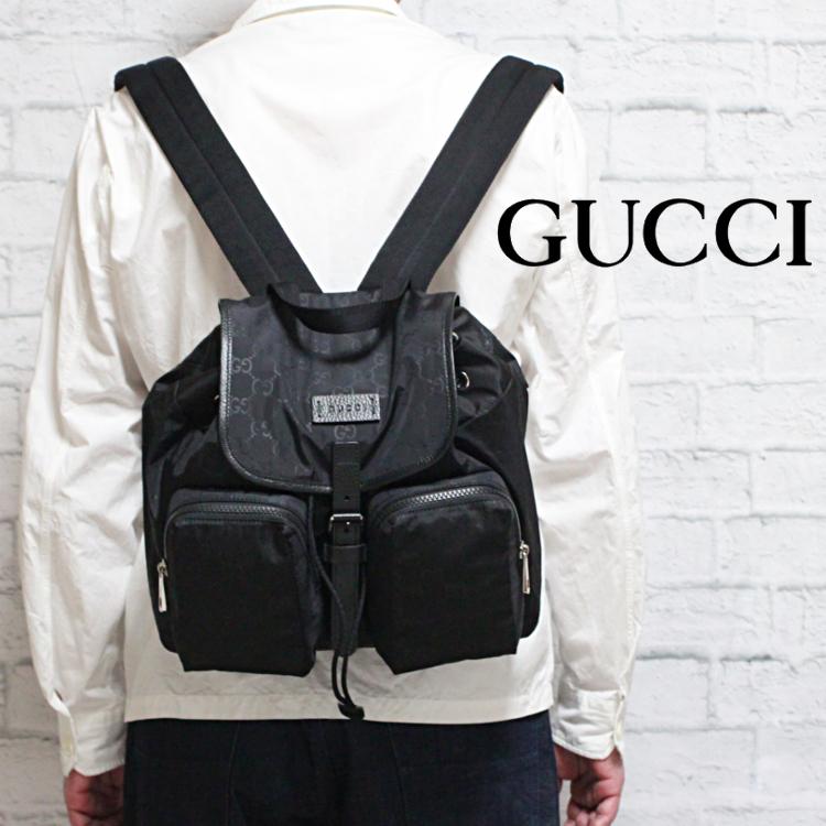 GUCCI（グッチ） バッグ メンズ バックパック リュックサック デイ