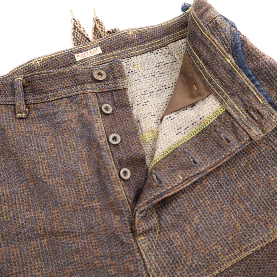 KAPITAL（キャピタル） Century Denim 5P MONKEY CISCO-Kakishibu