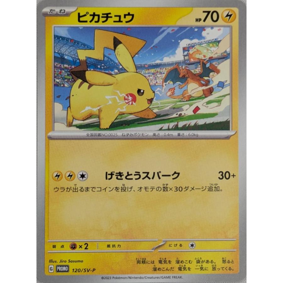 ポケモンカードゲーム ポケカ ピカチュウ リザードン プロモ SV-P げき