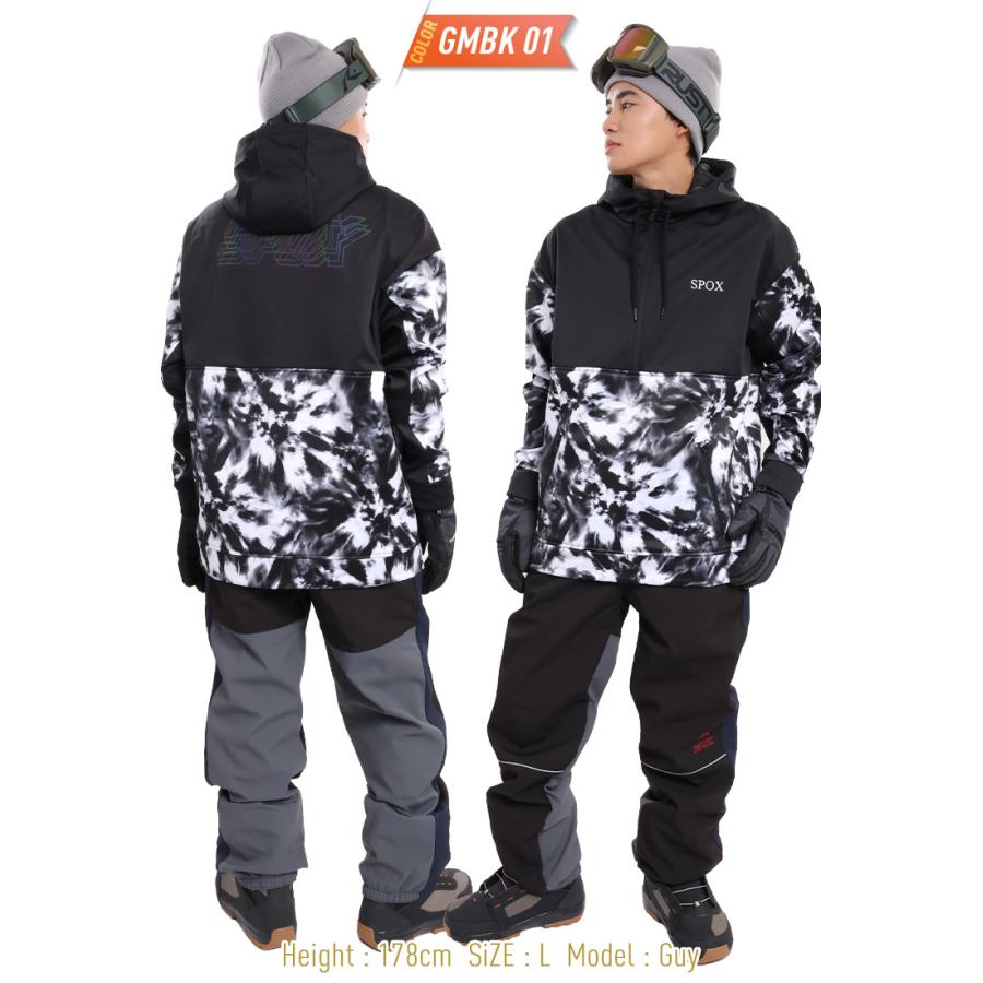 スノーボードウェア 上下セット SPOX スポックス ボンディング 防水