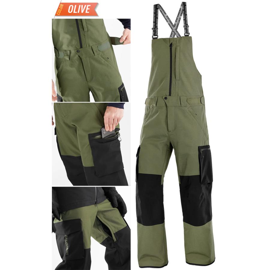 SALOMON（サロモン） 23-24 SALOMON TRANSFER BIB PANT M