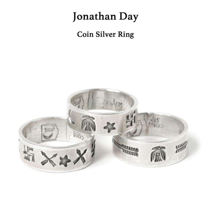 Indian Jewelry Jonathan Day ジョナサン・デイ Coin Silver Ring