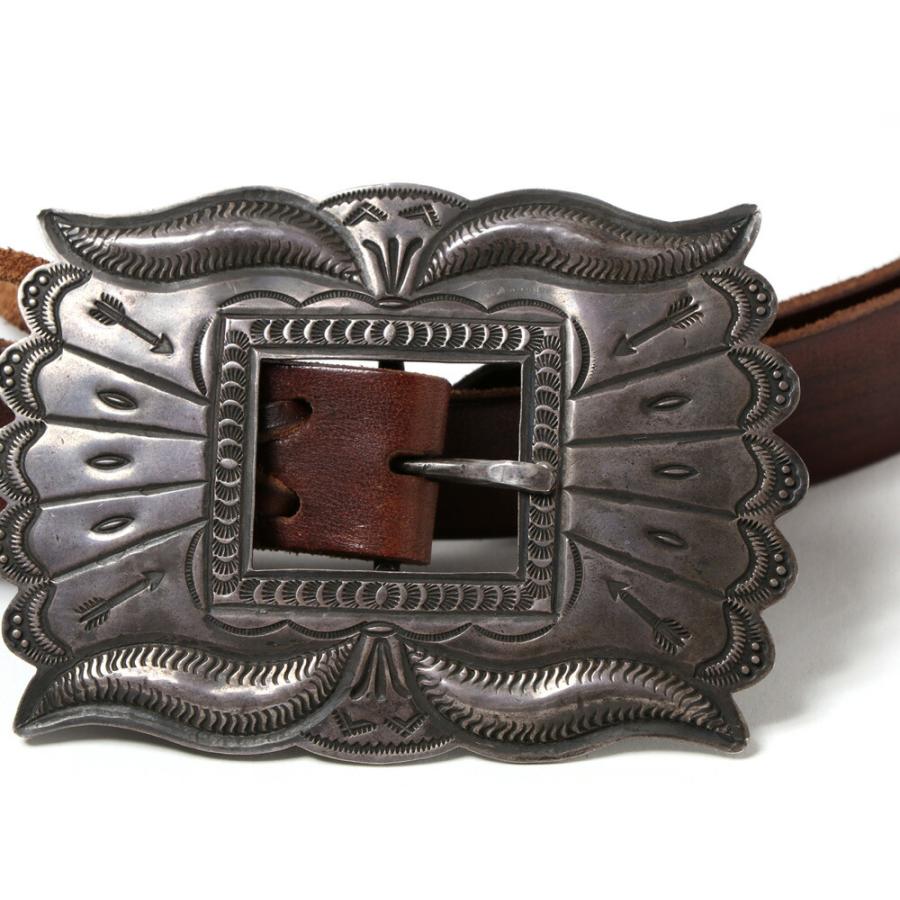 NAVAJO（ナバホ） VINTAGE NAVAJO SILVER BUCKLE BELT ビンテージ