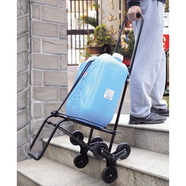 ショッピングカート 3輪 軽量 台車 折りたたみ 階段 段差 楽々三輪