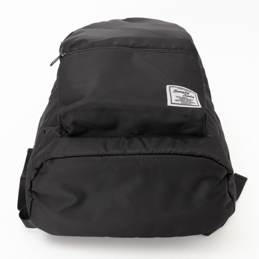 ベーシックデイパック メッシュ 内ポケット 外ポケット ピスネーム