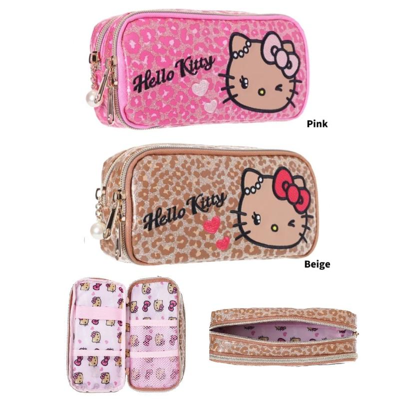 sanrio（サンリオ） 爆買 日焼け キティ グリッターヒョウ柄多機能