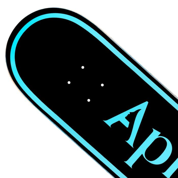 スケボー デッキ 単品 スケートボード April エイプリル OG LOGO BLUE