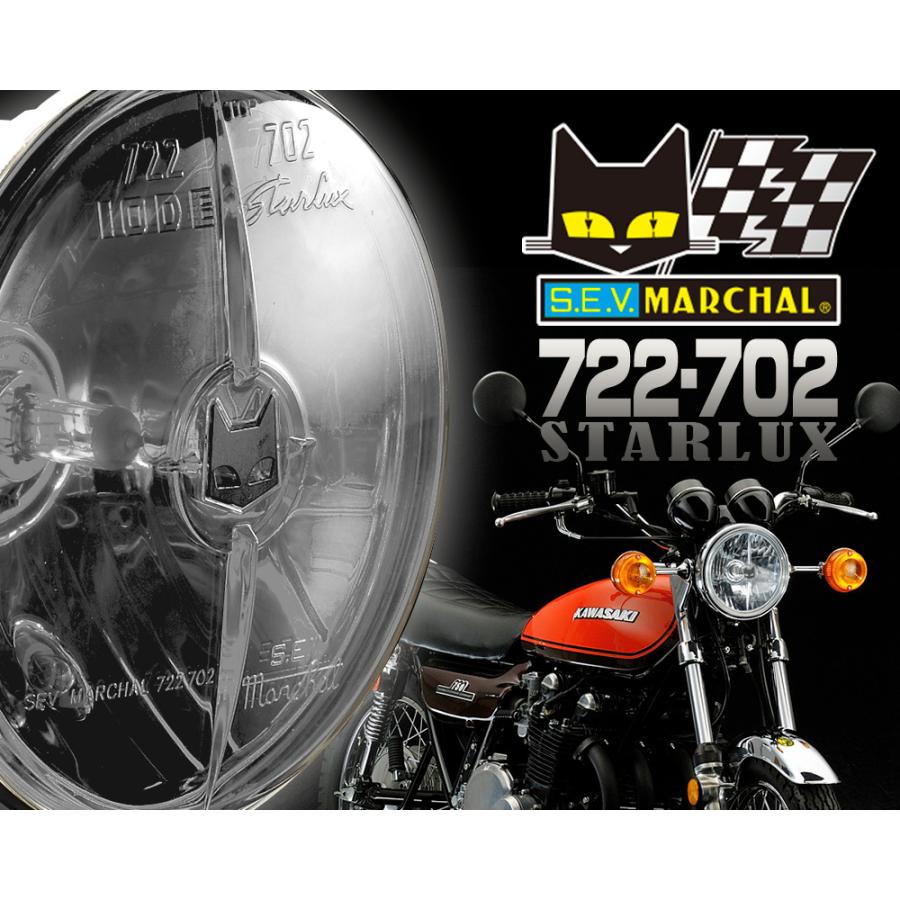 MARCHAL（マーシャル） バイク用ヘッドライト 旧車対応 722・702