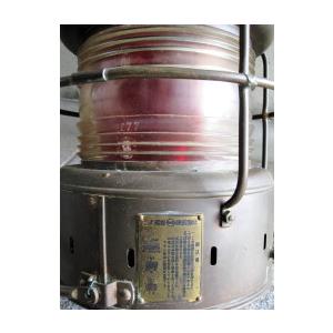 乙種紅燈（オイルランプ） 油灯 アンティーク品 船舶ライト : マリン