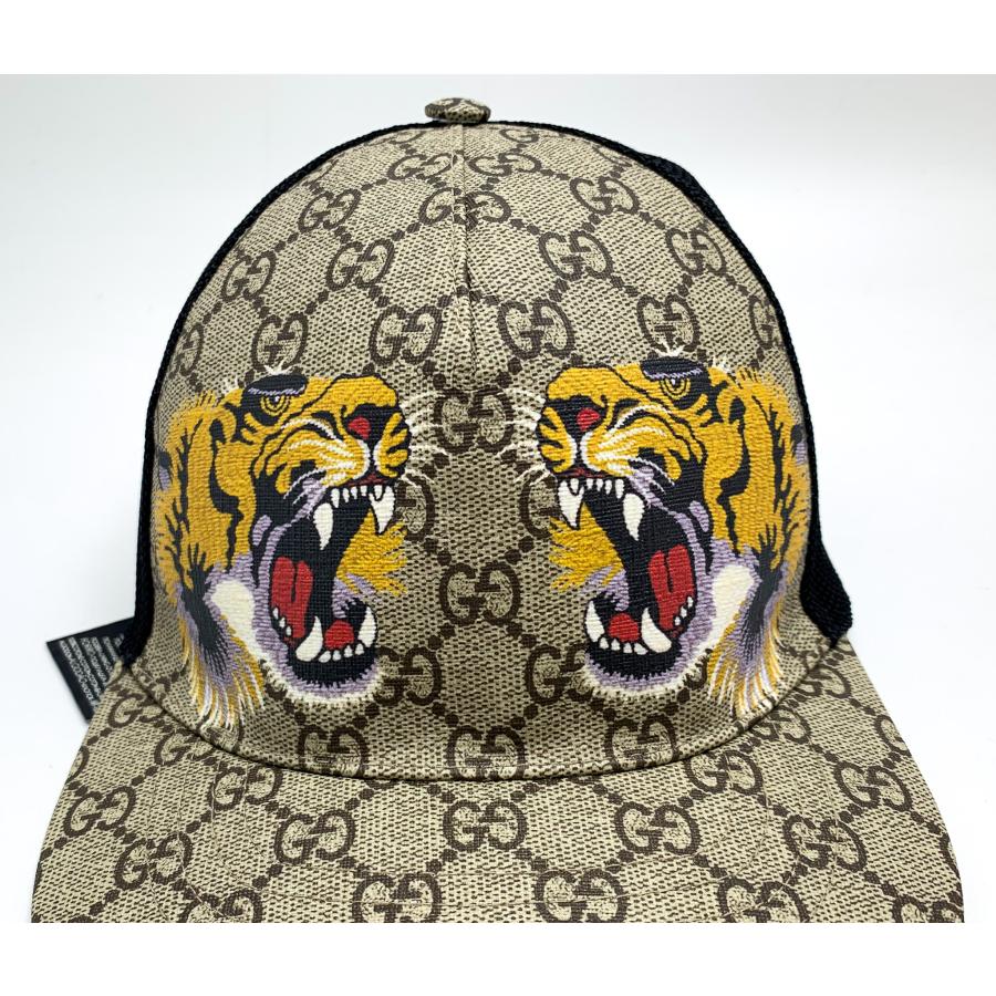 GUCCI グッチ GG柄 タイガー 虎 トラ ベースボールキャップ 426887