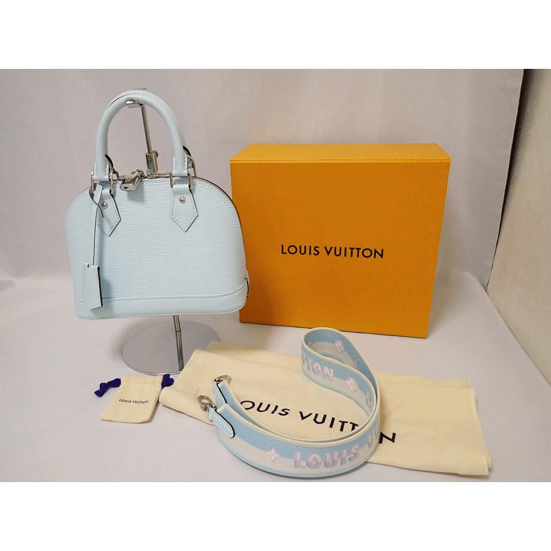 LOUIS VUITTON ルイヴィトン エピ アルマBB ブルーラグーン パステル