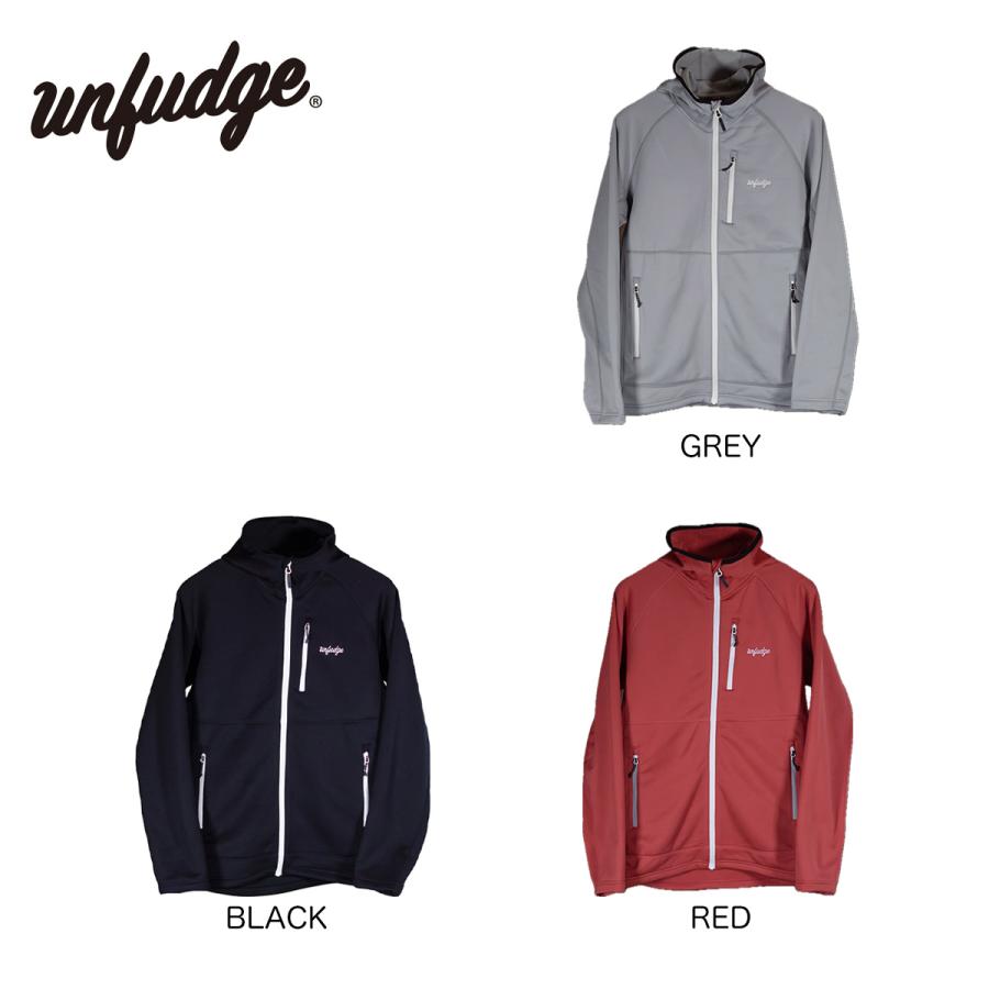 アンファッジ ミッドウェイト フリースフーディー unfudge UN3100 Mid