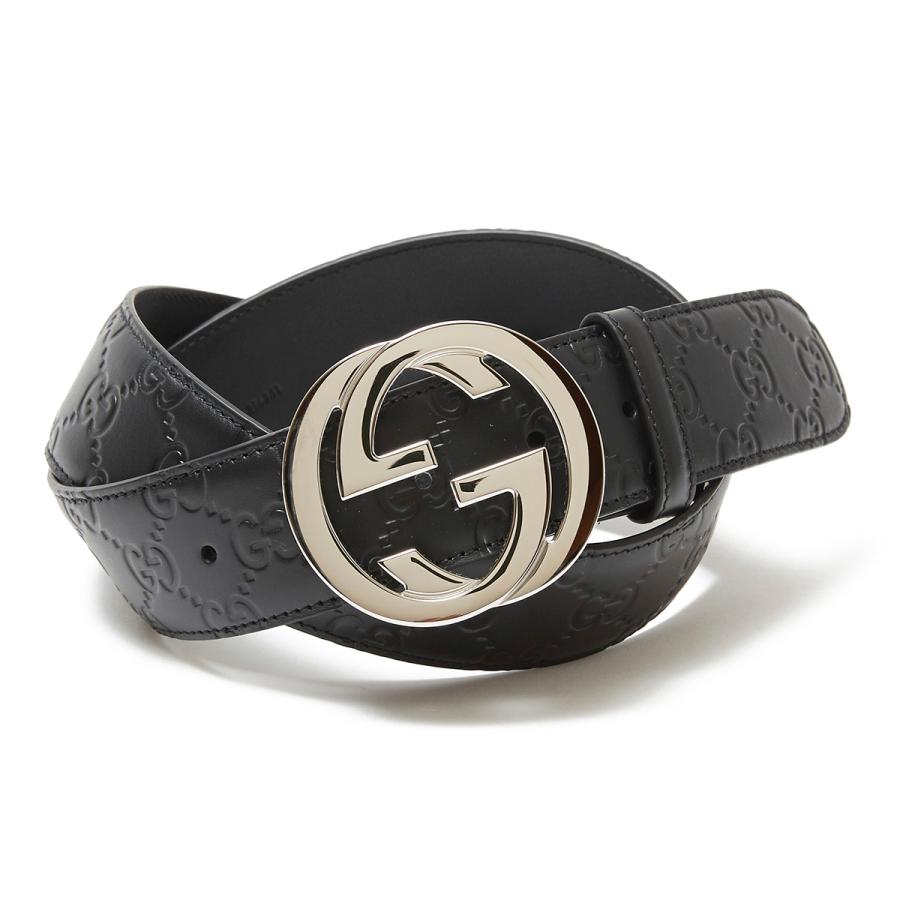 GUCCI（グッチ） ベルト Gucci Signature グッチシグネチャー ブラック
