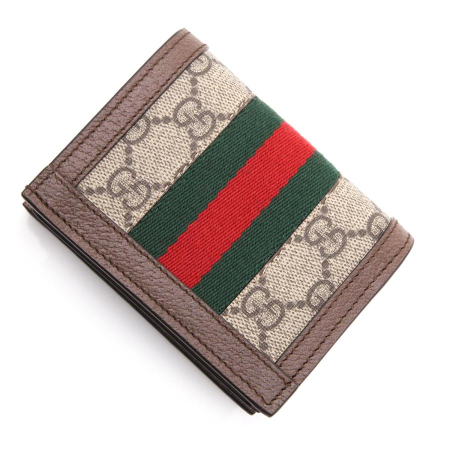 GUCCI（グッチ） カードケース OPHIDIA オフィディア ベージュ