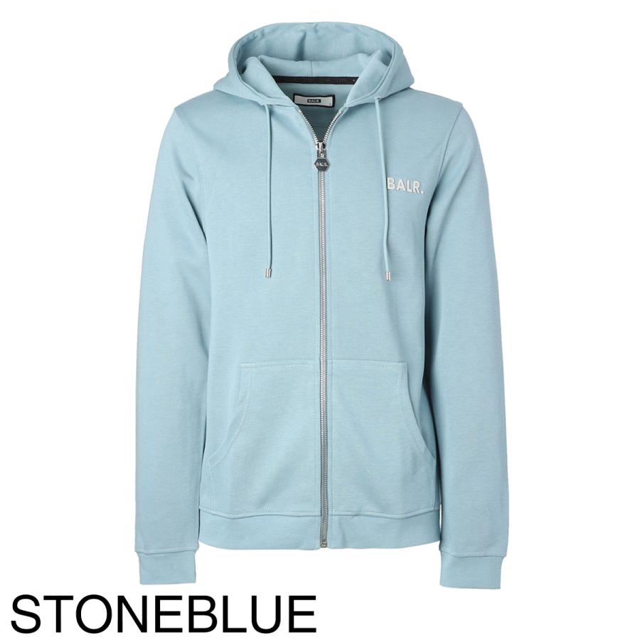 BALR.（ボーラー） パーカ Q-SERIES STRAIGHT ZIP THRU HOODIE メンズ