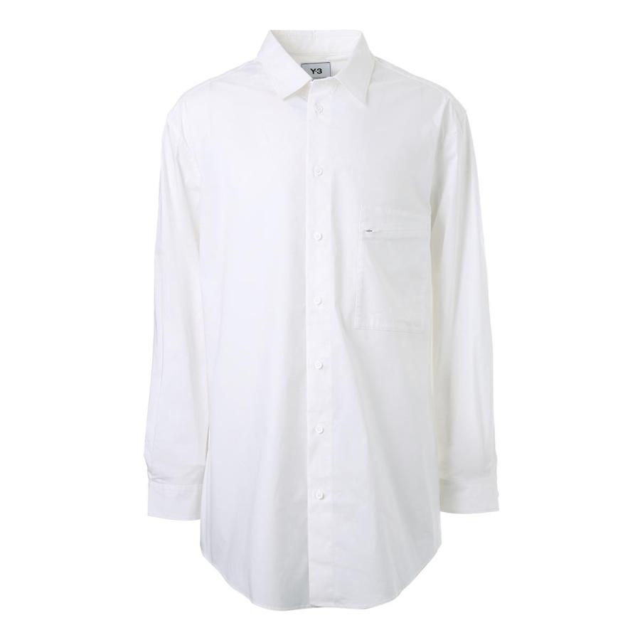 ワイスリー Y-3 シャツ M CLASSIC C L BUTTON SHIRT ホワイト メンズ