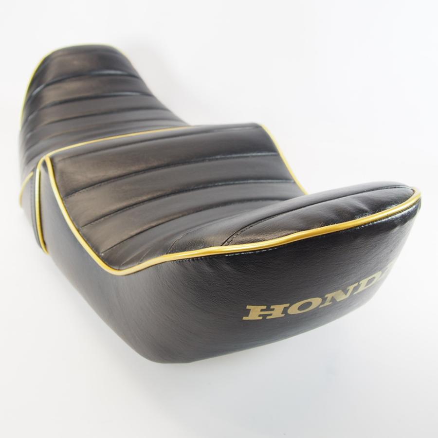 CB400SF NC39 NC42 チョビ三段シート 黒 金パイピング 全年式共用 加工