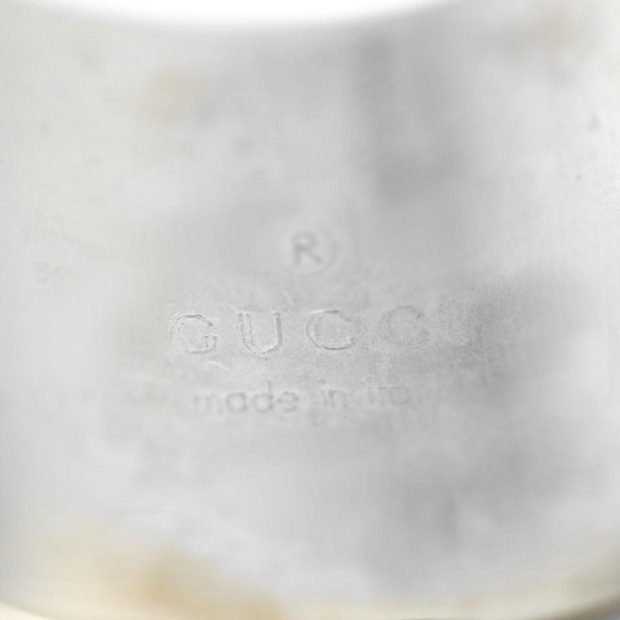 GUCCI（グッチ） リング 指輪 ブランデッドGワイドリング Gモチーフ
