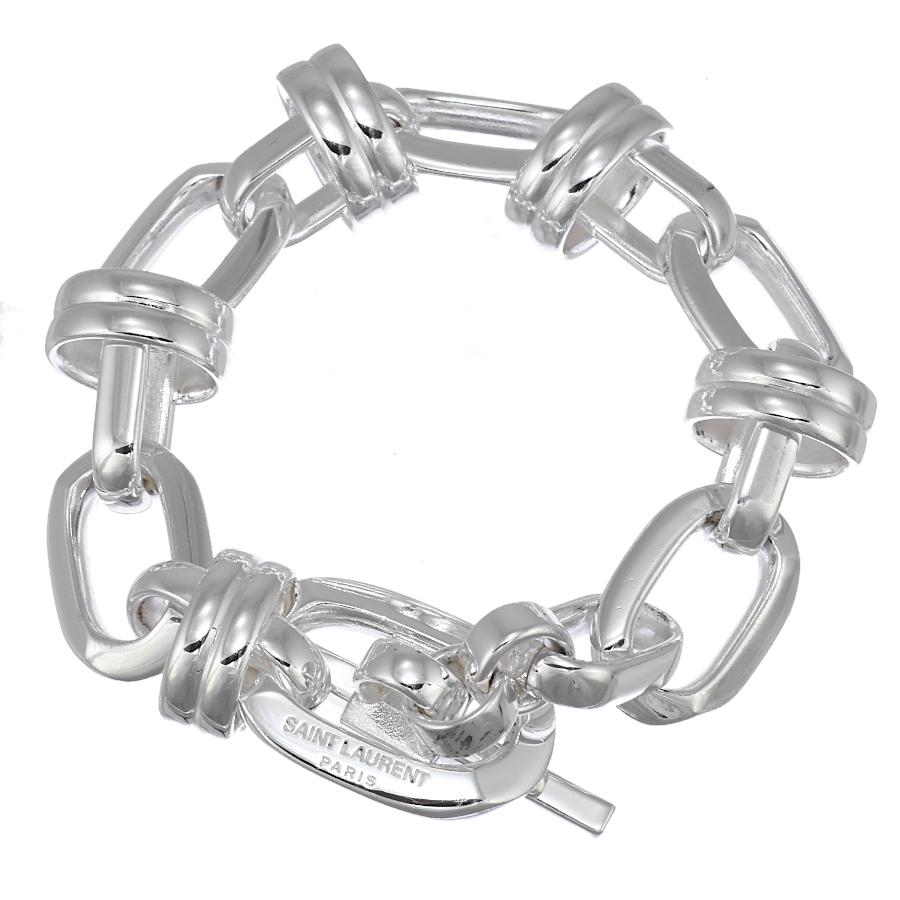 SAINT LAURENT 新品同様 サンローラン デコチェーン ブレスレット