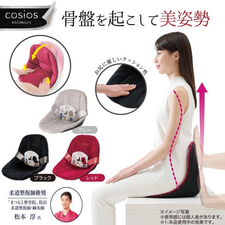 ボードクッション cosios PREMIUM コシオスプレミアム 姿勢矯正 腰