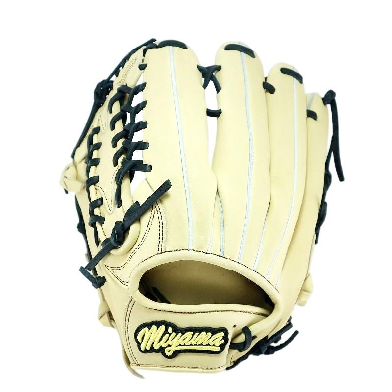 ミヤマ miyama74 硬式 外野 野球 グラブ グローブ 外野手用 左投げ