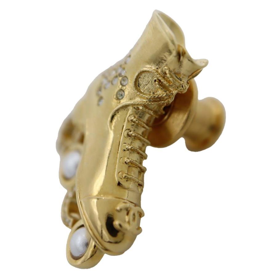 質屋 CHANEL シャネル ローラースケート ブローチ F24 COCO ココマーク